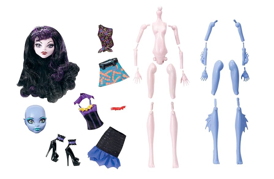 Mattel Monster High Create-A-Monster wampir i potwór morski